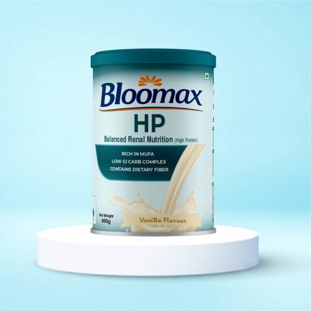5. Bloomax Balanced Renal Nutrition HP (High Protein) – Vanilla Flavour