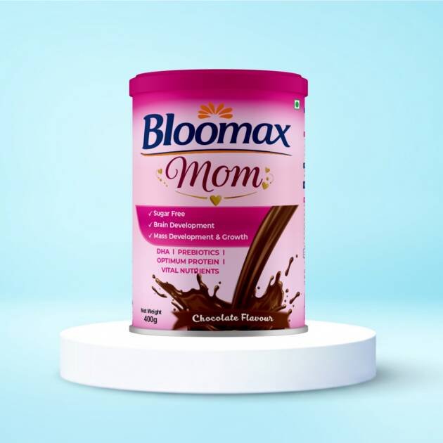 1. Bloomax MOM – Maternal & Lactation Nutrition (Chocolate Flavour)
